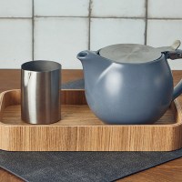 Grey Porcelain Teapot